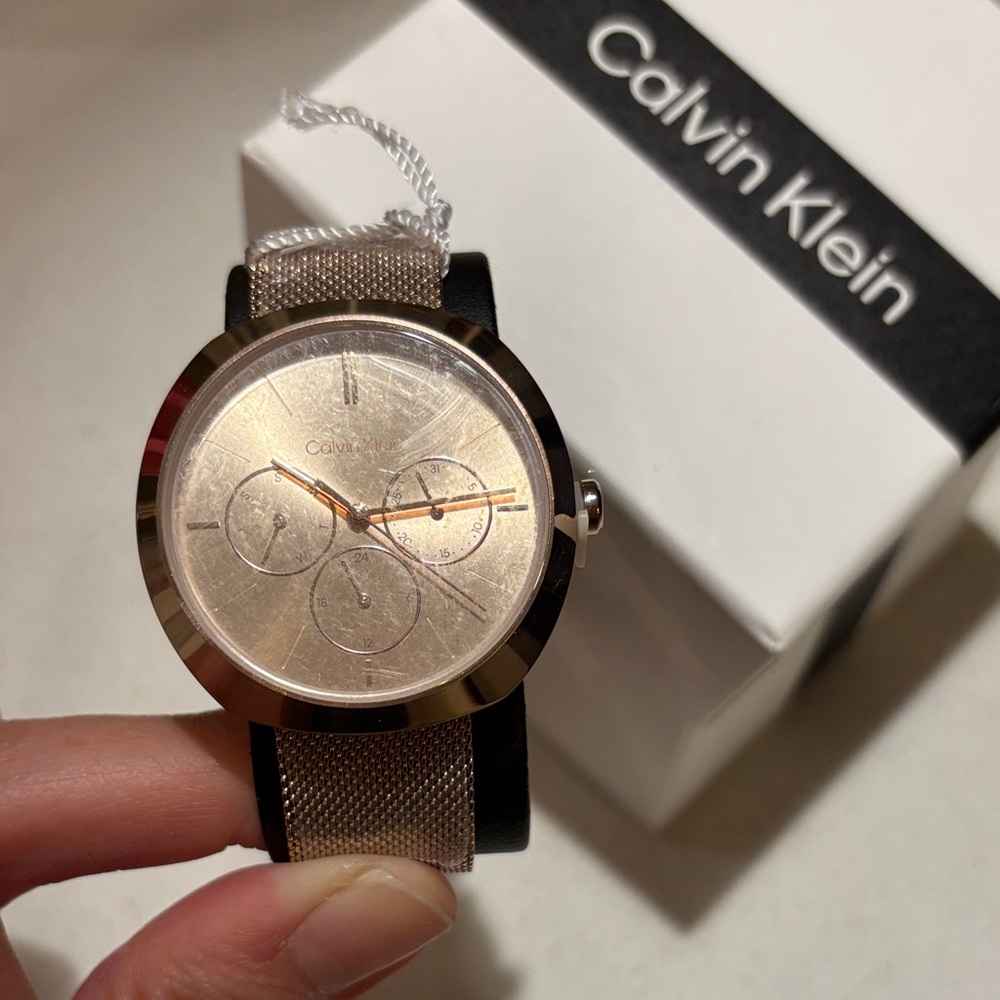 Calvin Klein unisex Rose GoldWatch